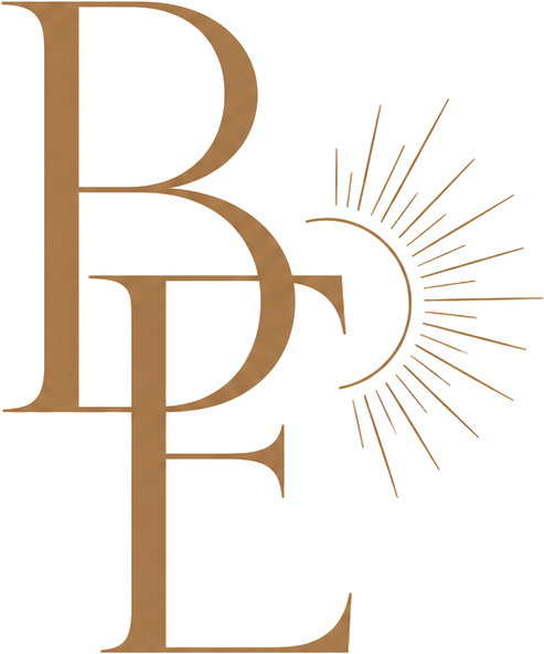 Bronzed by Eryn BE sun logo