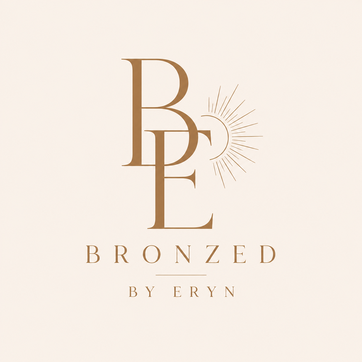 Bronzed by Eryn logo